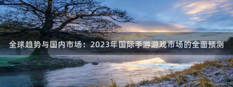 高德娱乐官方注册登录：全球趋势与国内市场：2023年国际手游